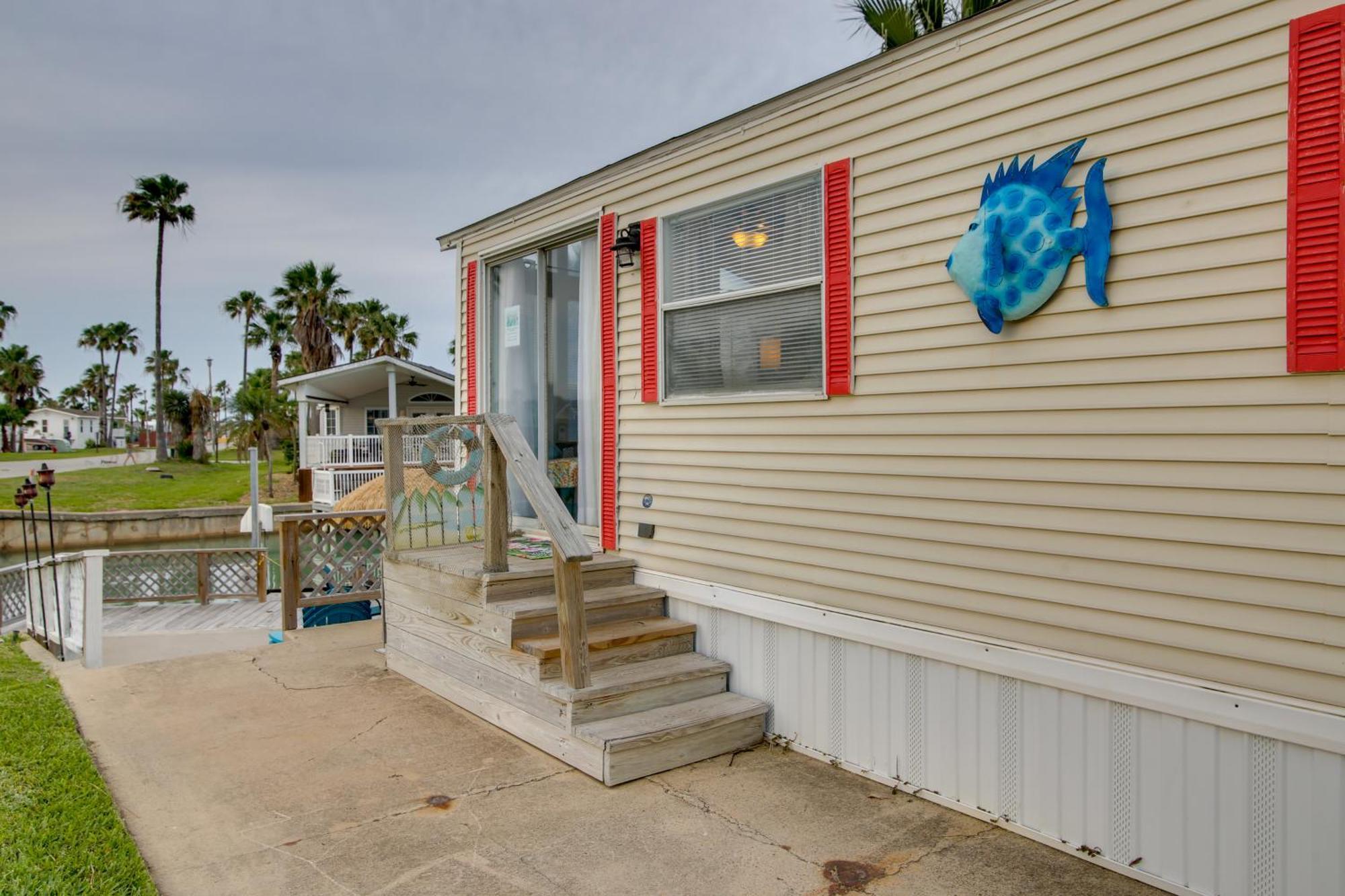 Cozy Waterfront Port Isabel Cottage With Deck! Dış mekan fotoğraf